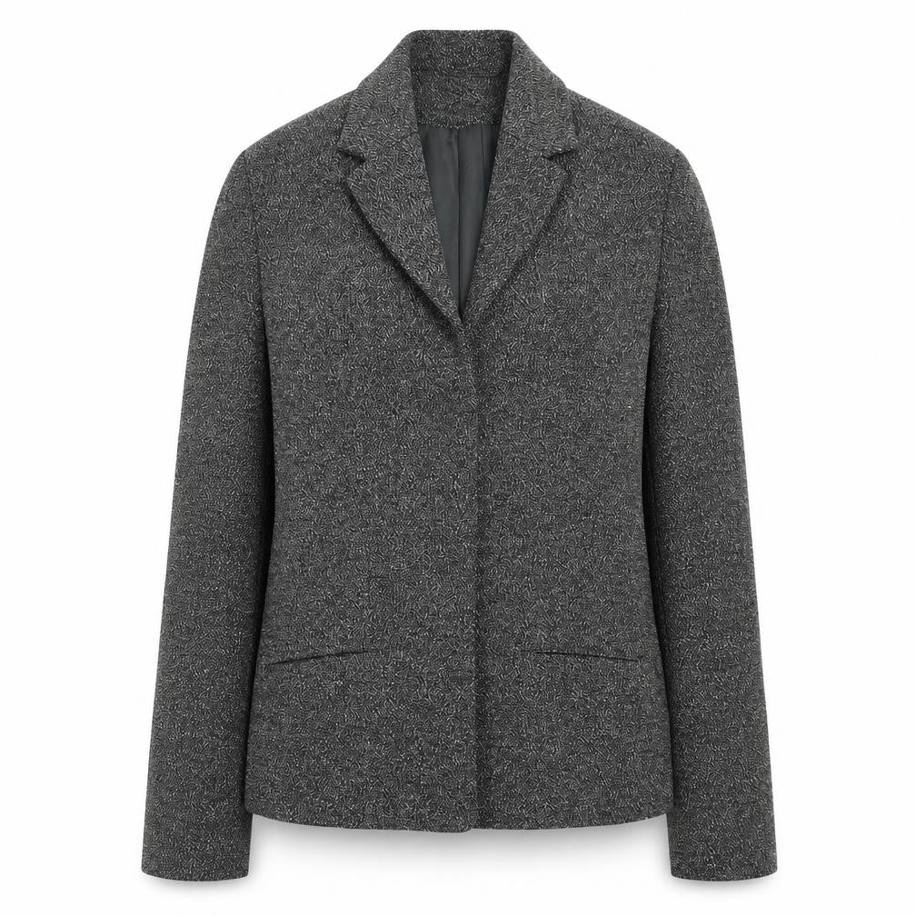 Principles Womens Grey   Jacket Blazer Size 8  Button