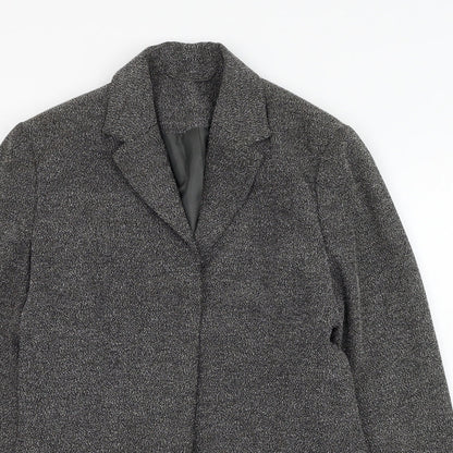 Principles Womens Grey   Jacket Blazer Size 8  Button
