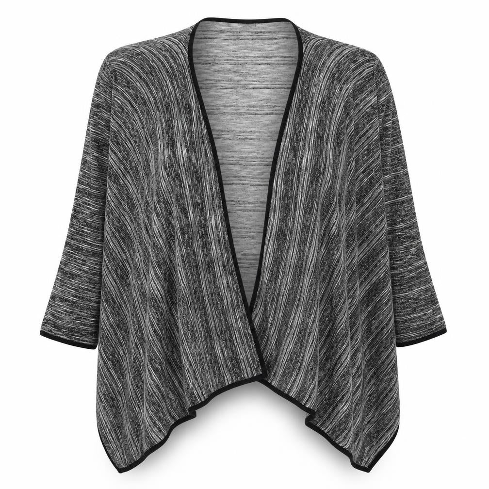 Marks & Spencer Womens Grey Square Neck  Viscose Cardigan Jumper Size 12