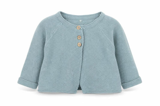 Disney Baby Girls Blue  Cotton Cardigan Jumper Size 3-6 Months   - Disney