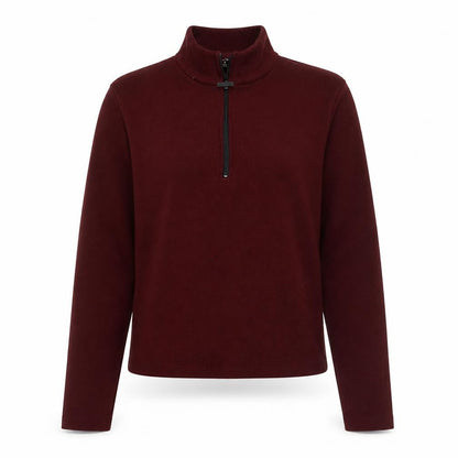Bershka Womens Red  Polyester Pullover Sweatshirt Size L