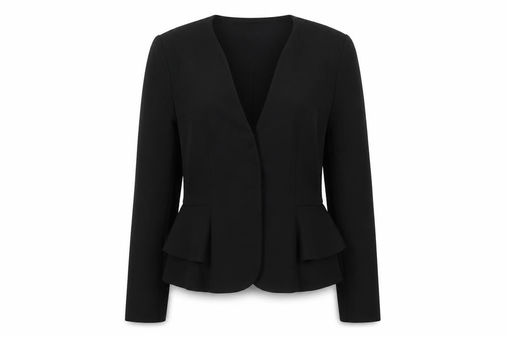 Topshop Womens Black   Jacket Blazer Size 8