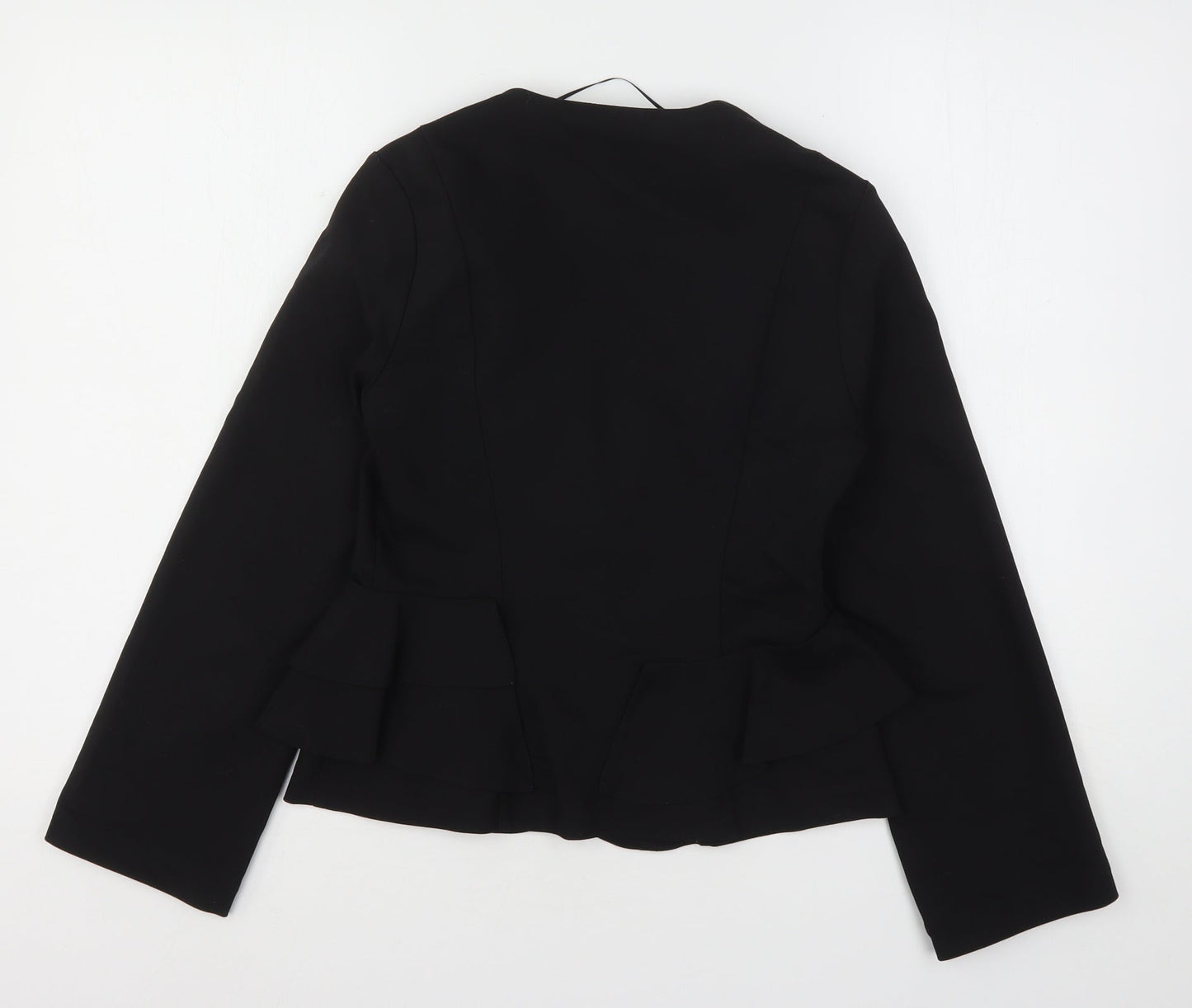 Topshop Womens Black   Jacket Blazer Size 8