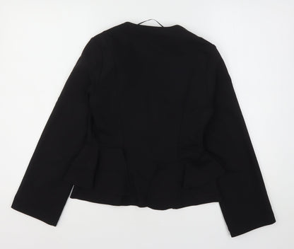 Topshop Womens Black   Jacket Blazer Size 8