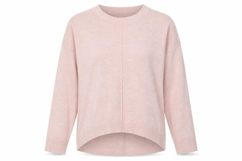 Principles  Womens Pink Round Neck  Acrylic Pullover Jumper Size 12