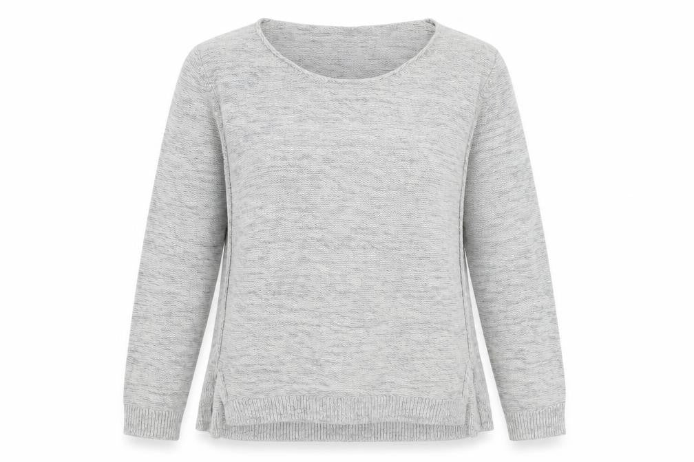 Gap Womens Grey Round Neck  100% Cotton Pullover Jumper Size XL