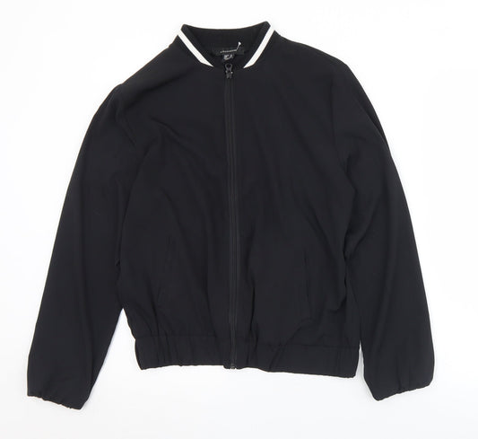 Atmosphere Womens Black   Jacket  Size 12  Zip