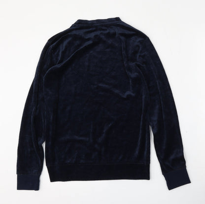 Primark Mens Blue  Polyester Pullover Sweatshirt Size XS