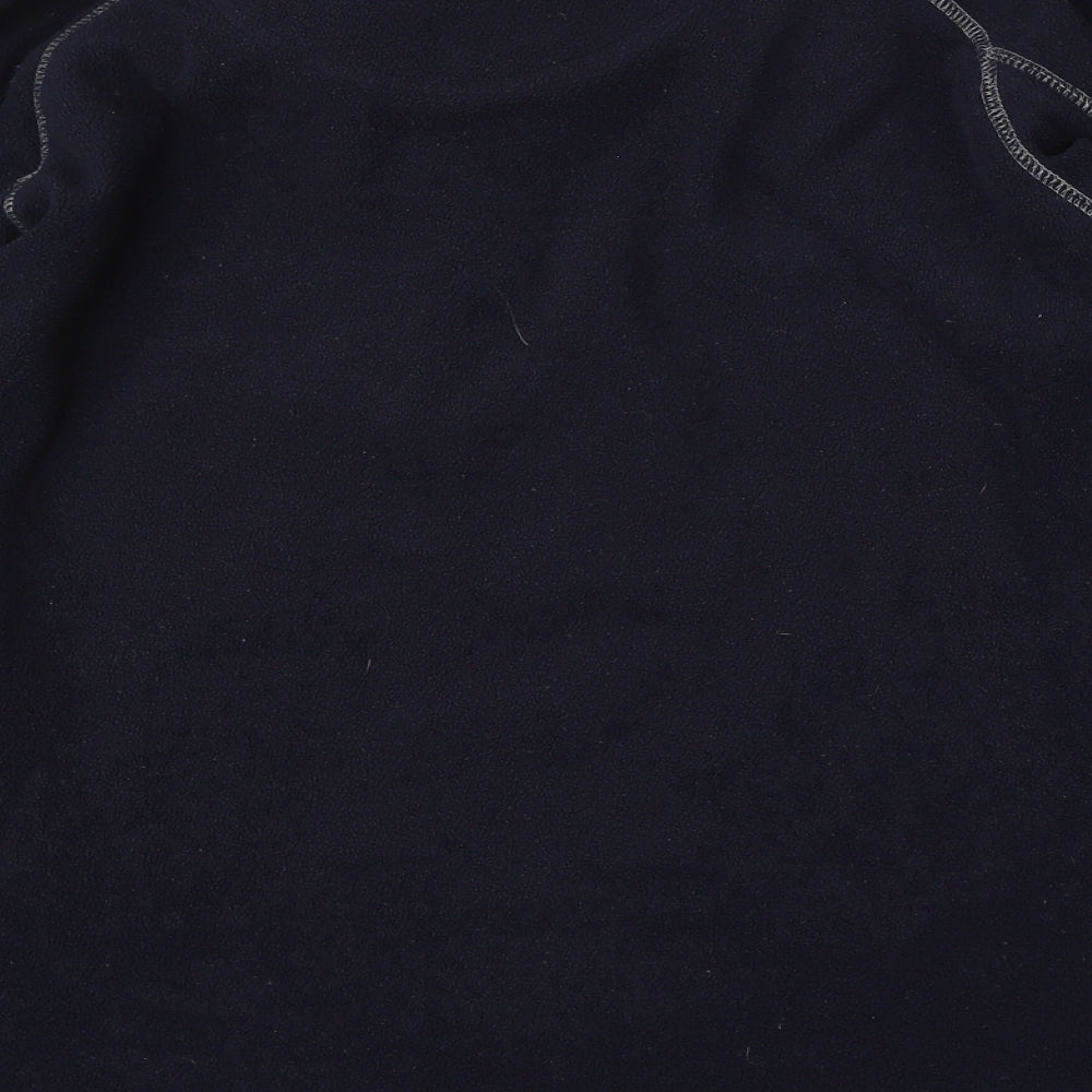 Granite Outdoors Womens Blue  Polyester Pullover Sweatshirt Size 12  Zip