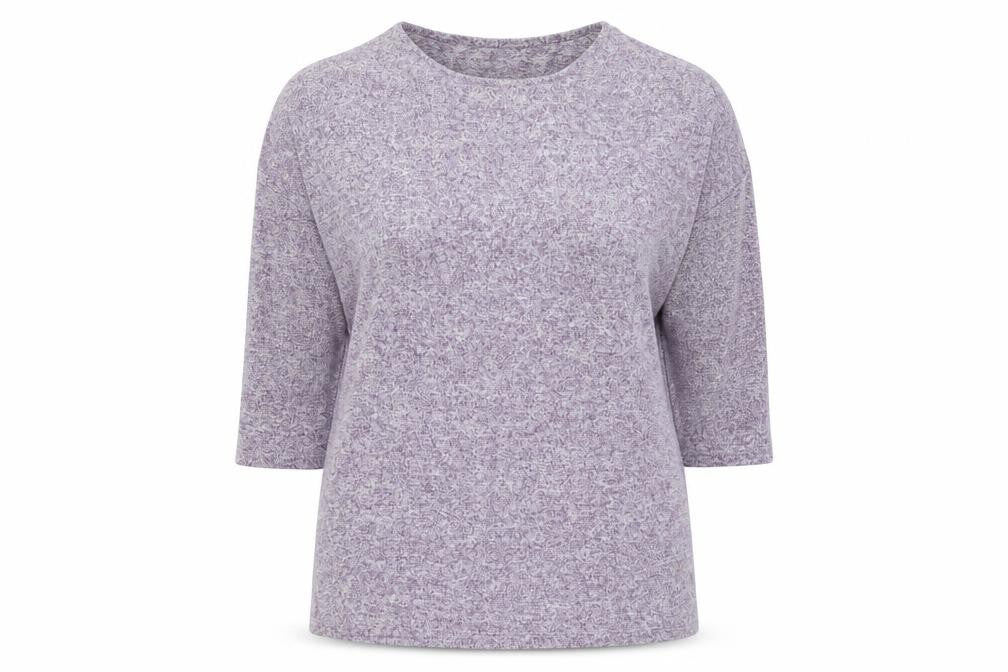 TU Womens Purple Round Neck  Viscose Pullover Jumper Size 14