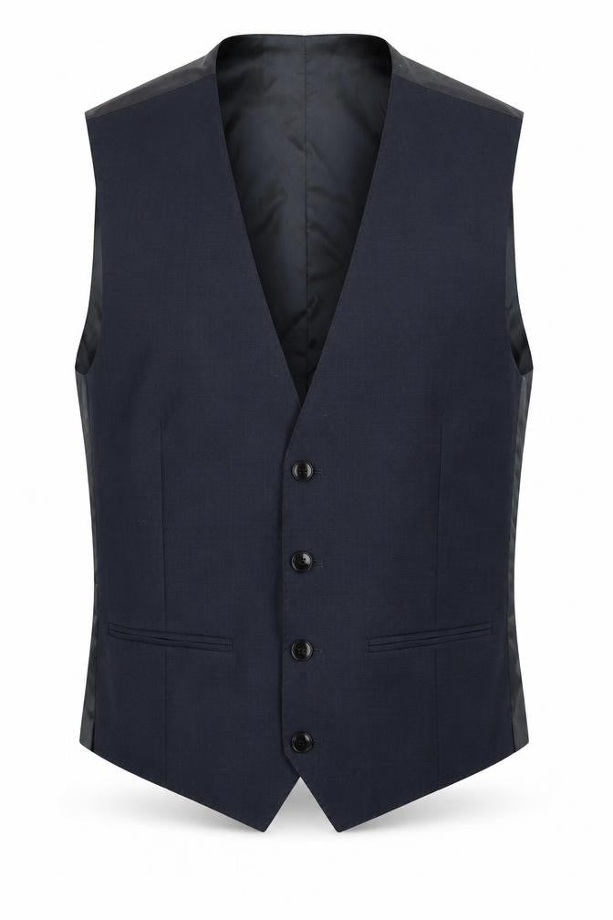 Red Mens Blue   Jacket Waistcoat Size M  Button