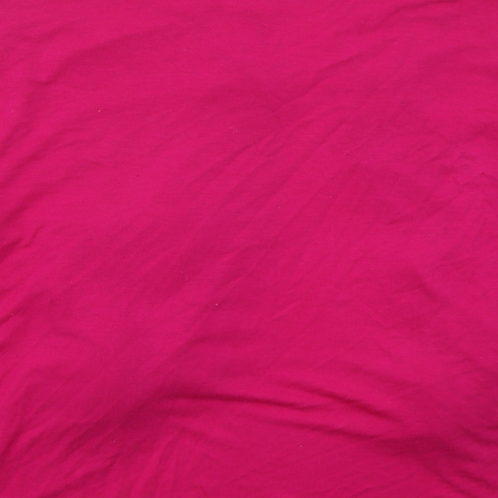 George Womens Pink V-Neck  Viscose Cardigan Jumper Size 12