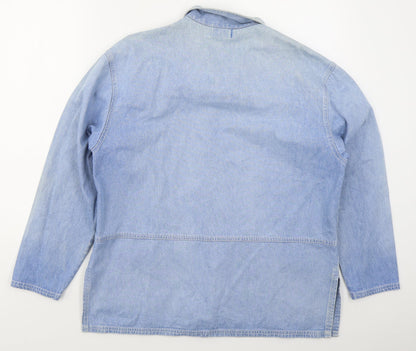 Mackays Womens Blue Jacket Zip Size S