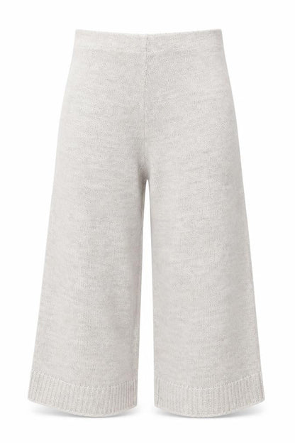 Preworn Womens Beige  Acrylic Cropped Trousers Size S L20 in Regular