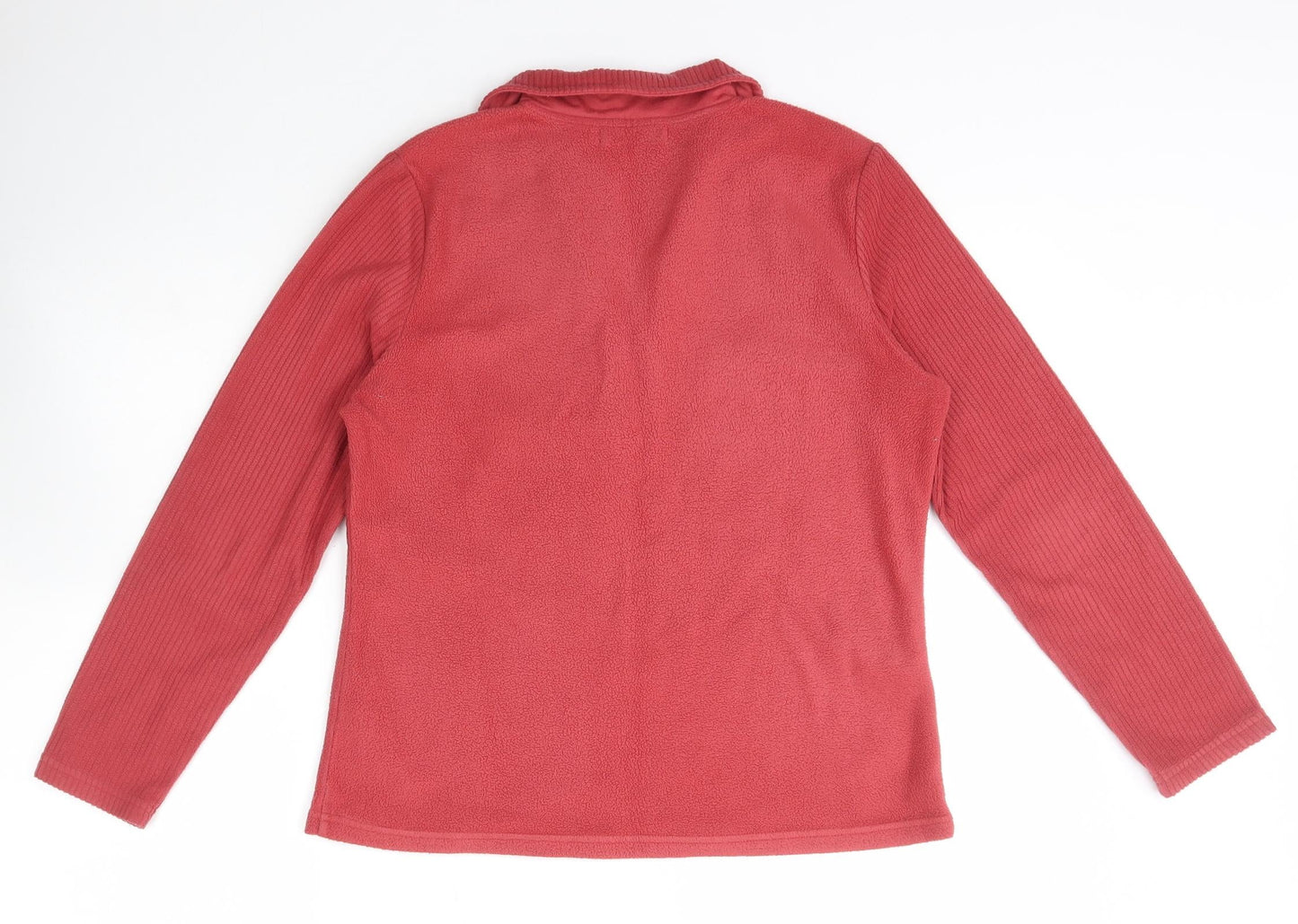 M&Co. Womens Pink  Polyester Pullover Sweatshirt Size M  Pullover