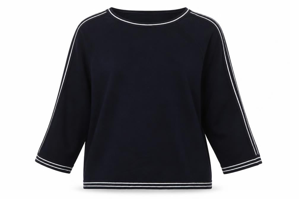 Wallis Womens Blue Scoop Neck  Viscose Pullover Jumper Size M