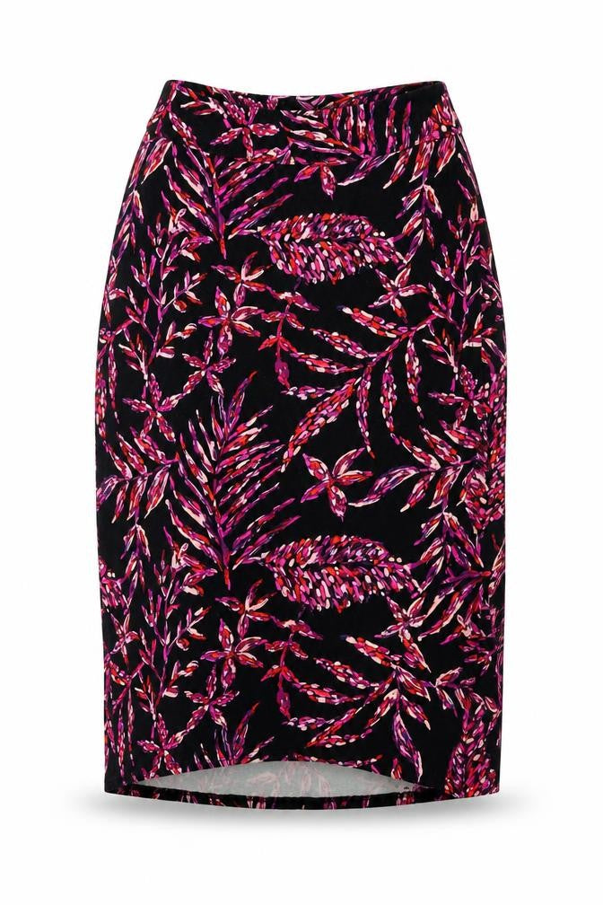 Artisanny Womens Multicoloured Floral Rayon A-Line Skirt Size XS