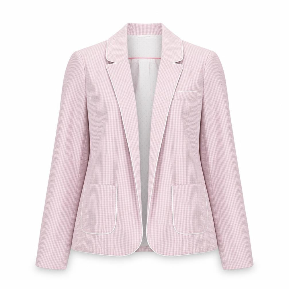 Atmosphere Womens Pink Geometric  Jacket  Size 10
