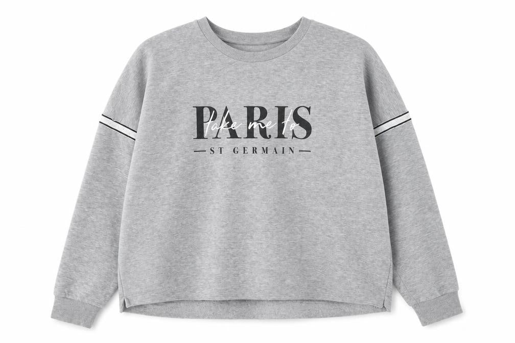 Primark Womens Grey  Polyester Pullover Sweatshirt Size L