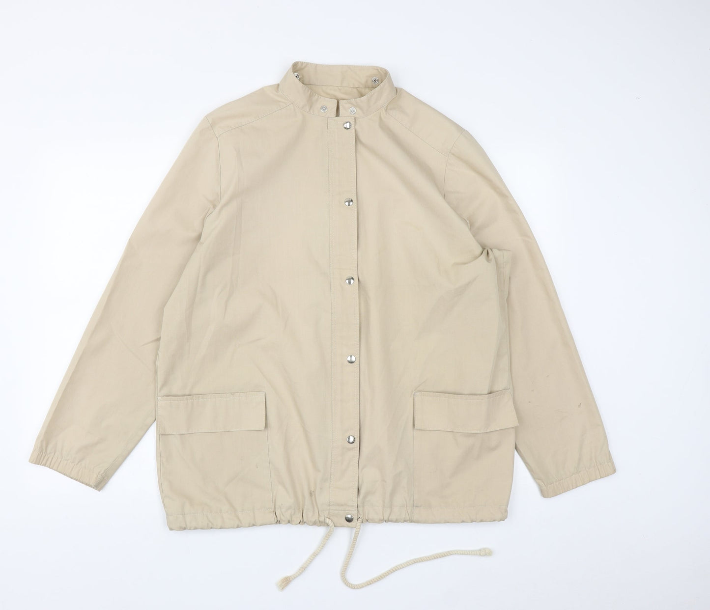 St Micheal Womens Beige   Jacket  Size 18  Zip