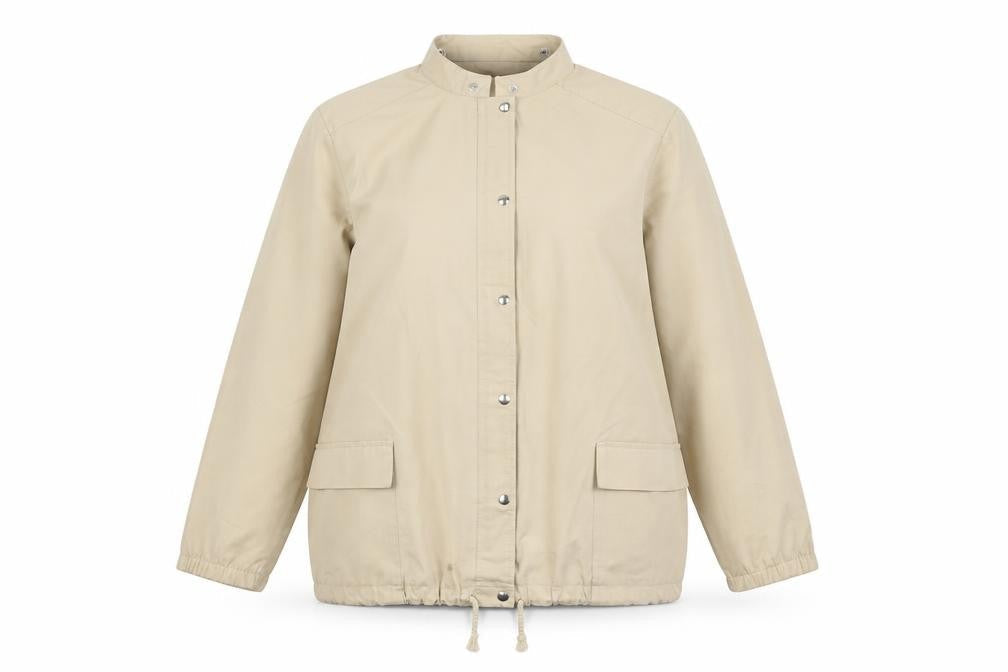 St Micheal Womens Beige   Jacket  Size 18  Zip