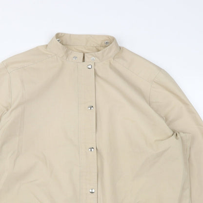 St Michael Womens Beige Jacket Size 18 Zip