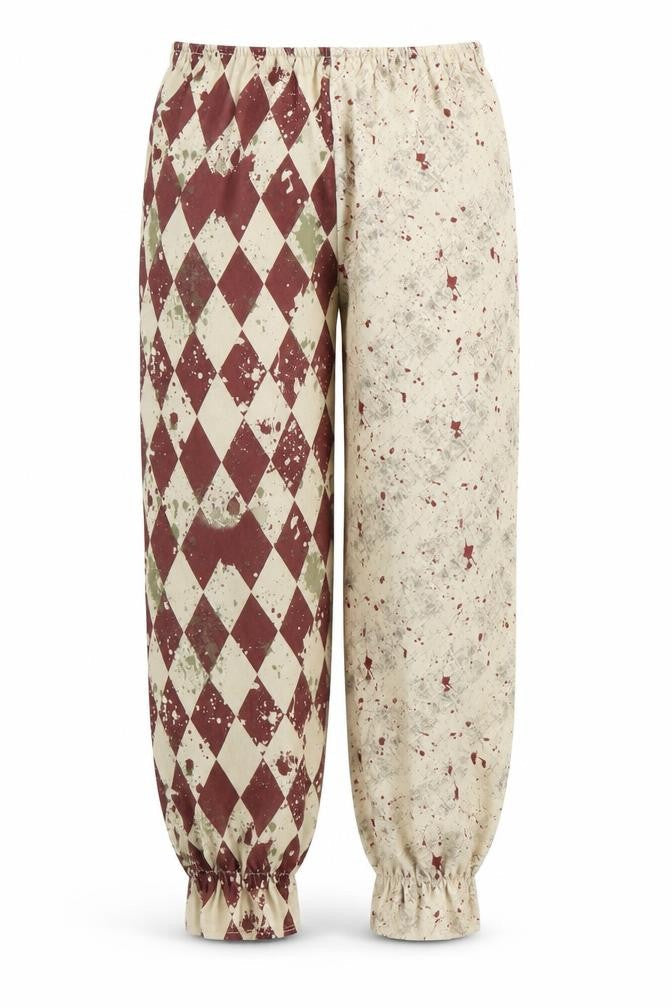 B&M Boys Brown Geometric Polyester Bloomer Trousers Size 5-6 Years  Regular  - Fancy dress