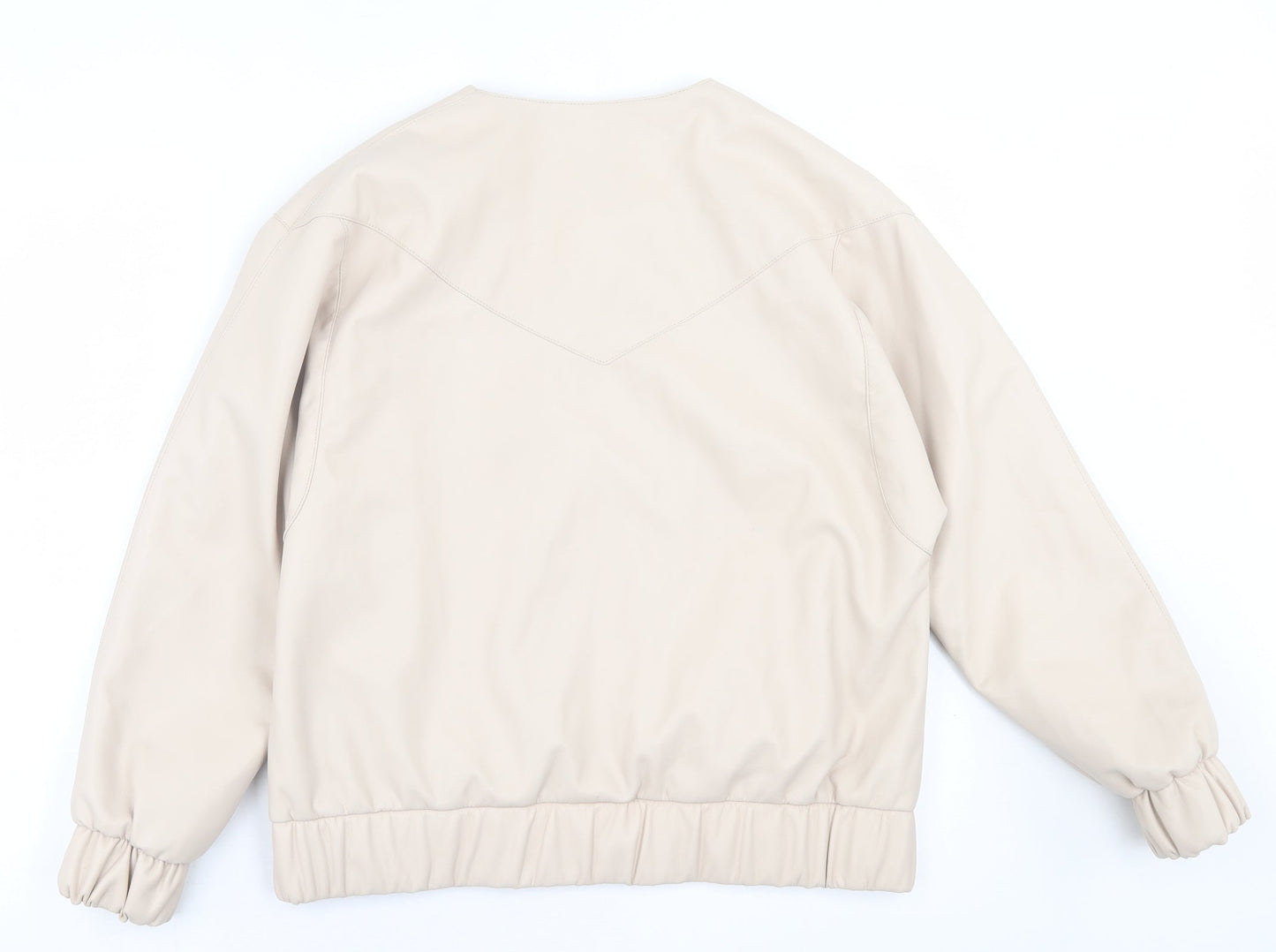 Gallery Womens Beige   Jacket  Size 10  Zip