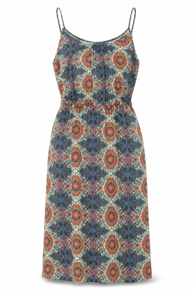 Rainbow Womens Multicoloured Geometric Polyester A-Line  Size XL  Scoop Neck Pullover
