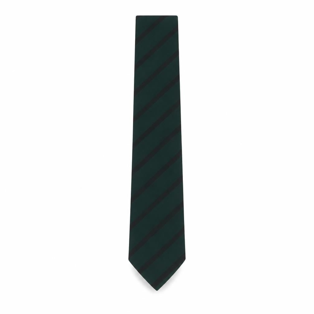 Preworn Mens Multicoloured Striped Polyester Pointed Tie One Size
