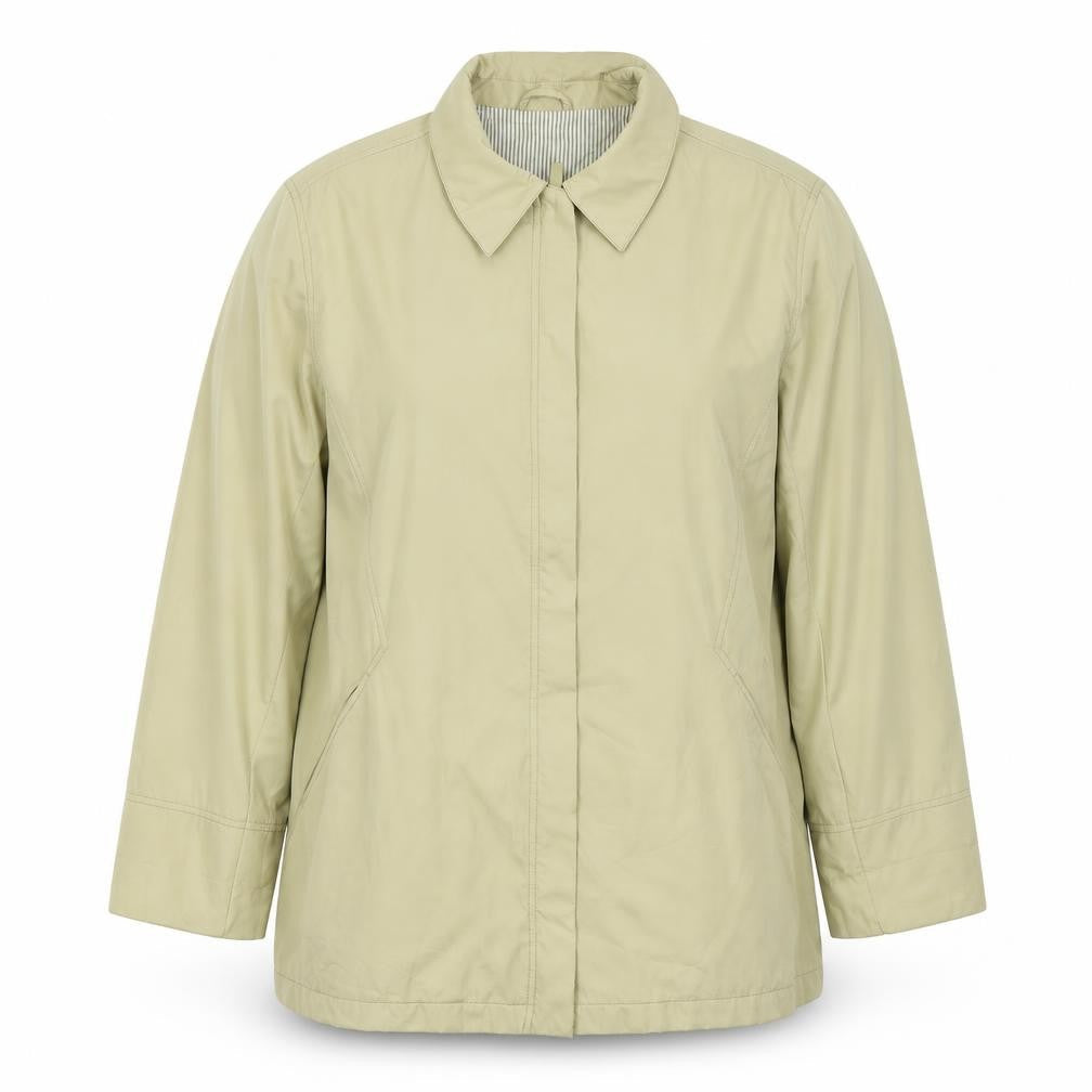 Preworn Womens Beige   Jacket  Size 16  Zip