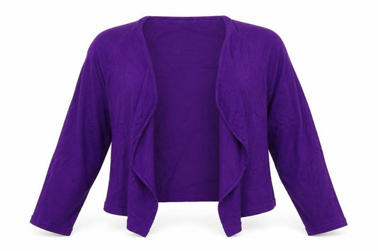 Preworn Womens Purple V-Neck  Viscose Cardigan Jumper Size M