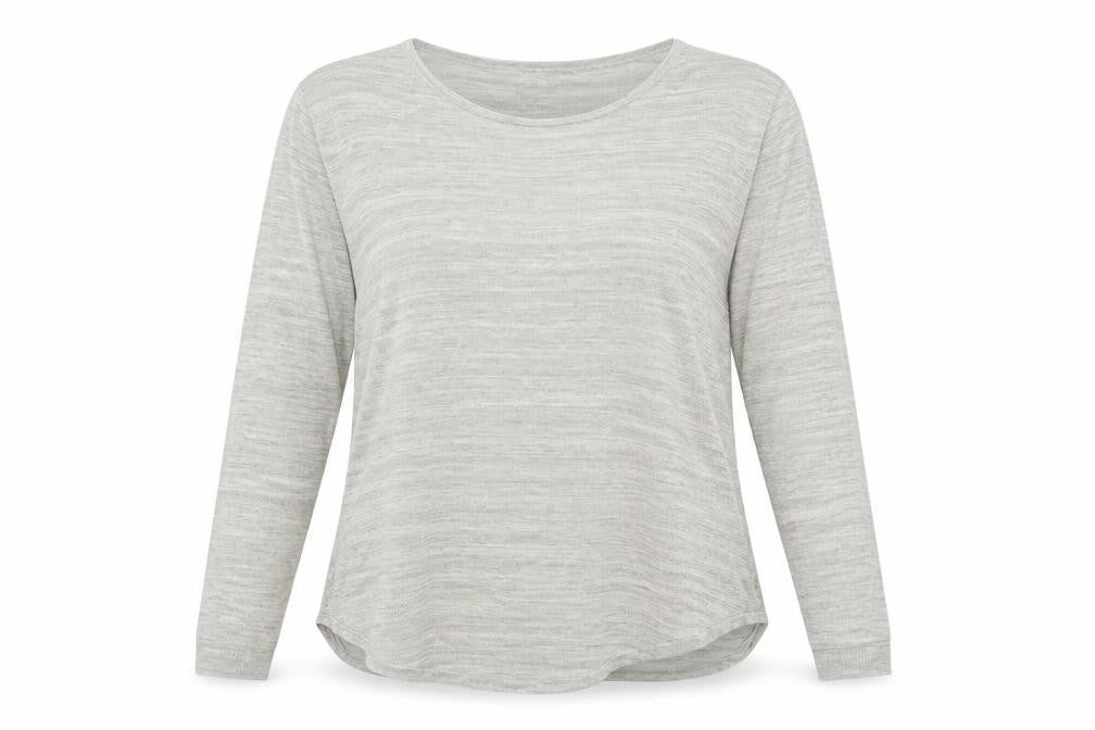 H&M Womens Beige Boat Neck  Viscose Pullover Jumper Size S