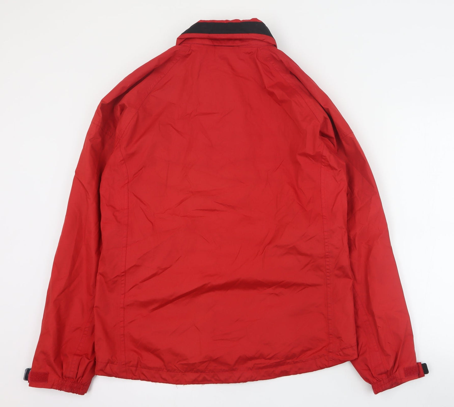 Crane Womens Red   Rain Coat Coat Size M  Zip - Unisex