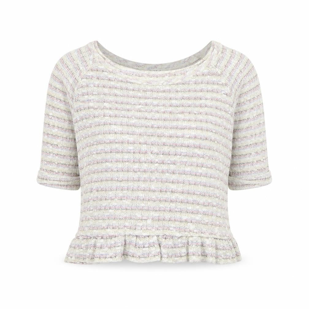 Miss Selfridge Womens Multicoloured Round Neck  Viscose Pullover Jumper Size 10