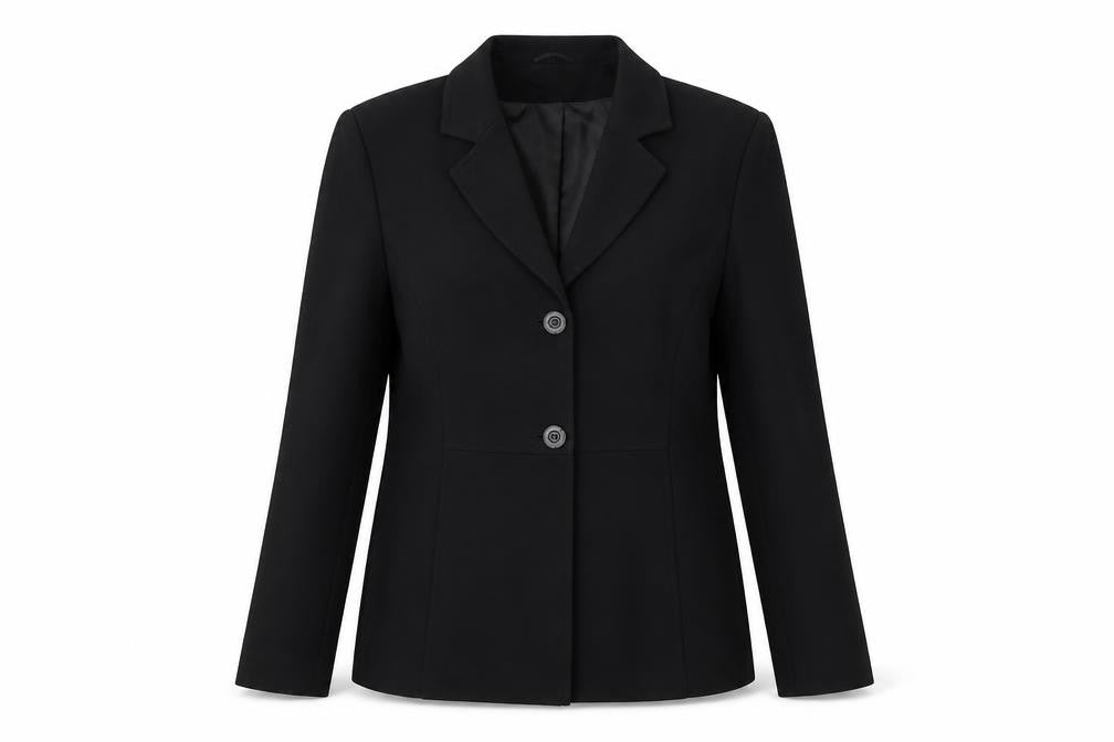 Bay Womens Blue   Jacket Blazer Size 10  Button