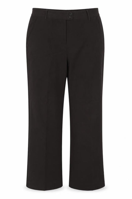 Anna Rose Womens Brown  Polyester Trousers  Size 14 L27 in Regular Zip