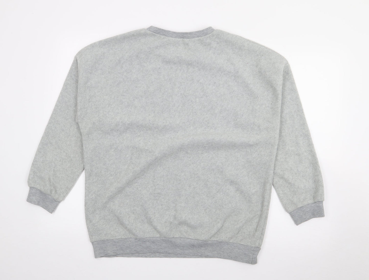 Preworn Womens Grey  Polyester Pullover Sweatshirt Size L   - Dandelion