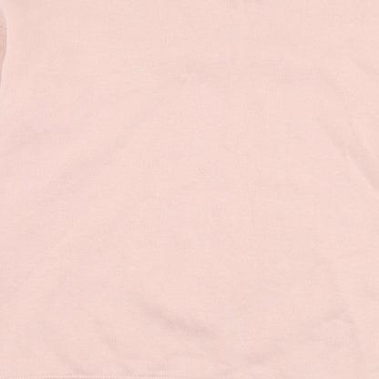 F&F Womens Pink  Polyester Pullover Sweatshirt Size 6  Pullover
