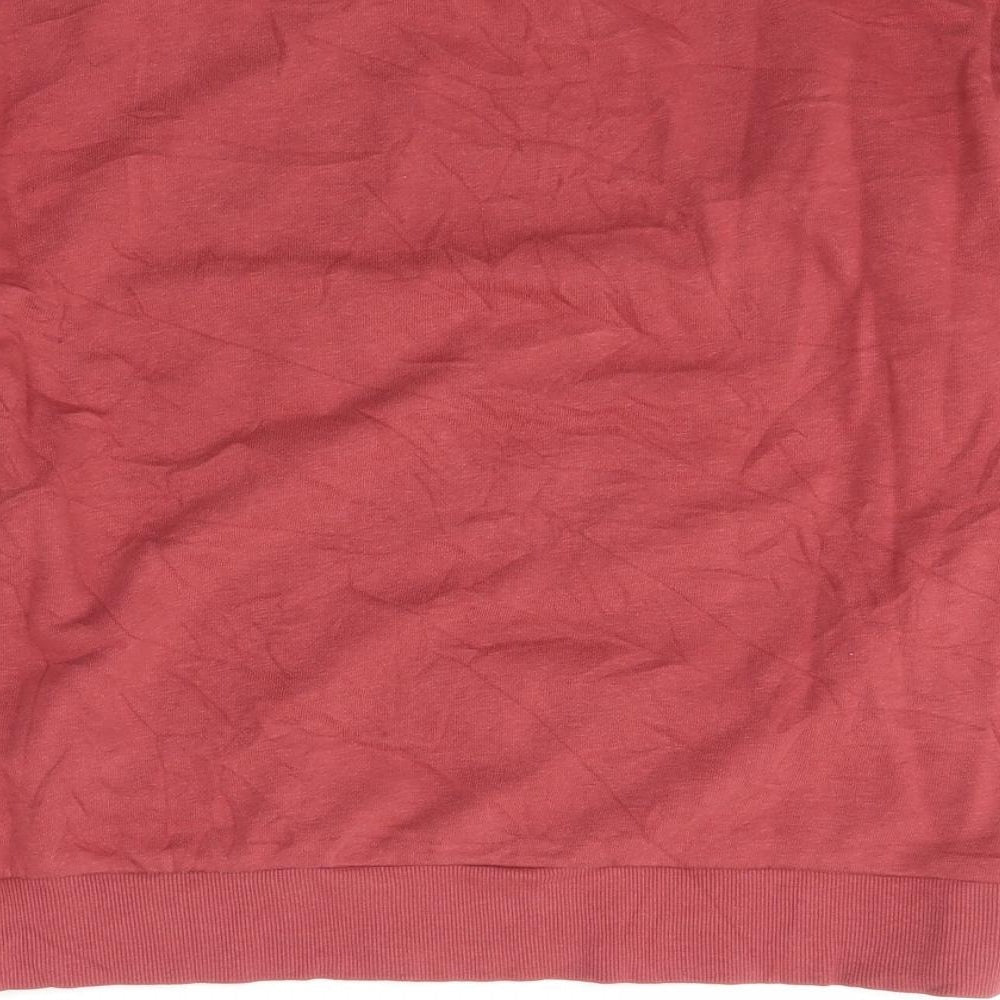 Bershka Womens Purple  Cotton Pullover Sweatshirt Size S  Pullover
