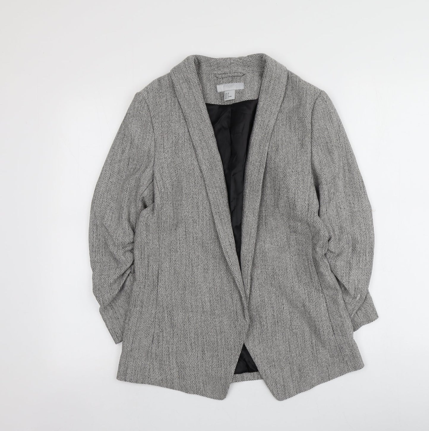 H&M Womens Grey   Jacket  Size 10