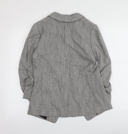 H&M Womens Grey   Jacket  Size 10