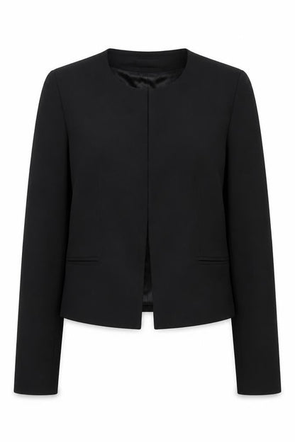 Stile Benetton Womens Black Jacket Size 12