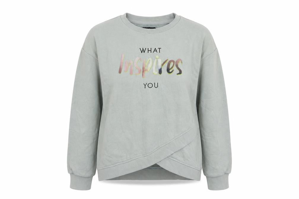 RESERVED Girls Green  Cotton Pullover Sweatshirt Size 11-12 Years  Pullover