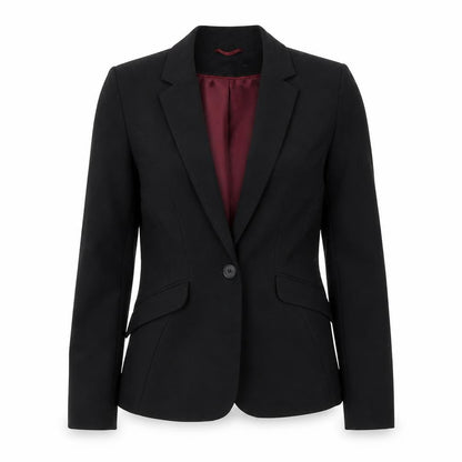 Atmosphere Womens Black  Polyester Jacket Blazer Size 10