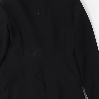 Atmosphere Womens Black  Polyester Jacket Blazer Size 10