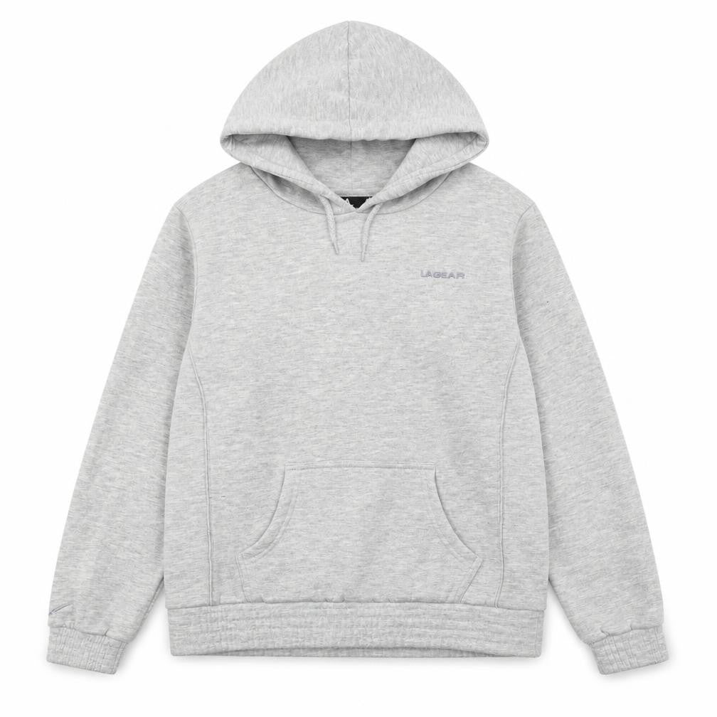 LA Gear Womens Grey  Polyester Pullover Hoodie Size 10  Tie