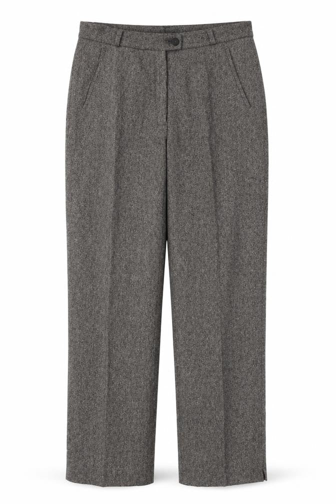 Preworn Womens Brown  Polyester Trousers  Size 30 L30 in Regular Button