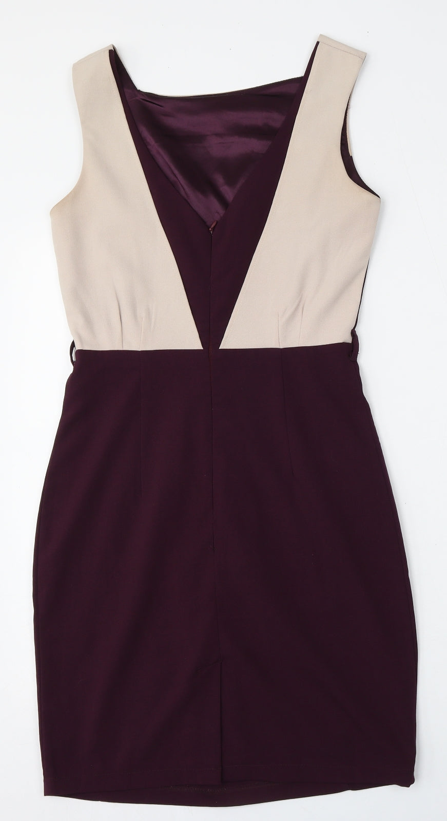 Apricot Womens Purple  Polyester Bodycon  Size XS  V-Neck