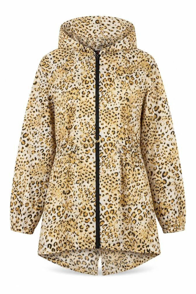 Jess Womenswear Womens Multicoloured Animal Print  Jacket  Size S  Zip